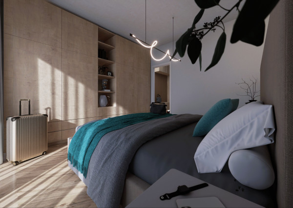 A1F - 1 izbový byt - Nové Mlynarce