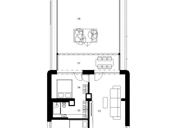 D5A - 3 izbový byt - Nové Mlynarce