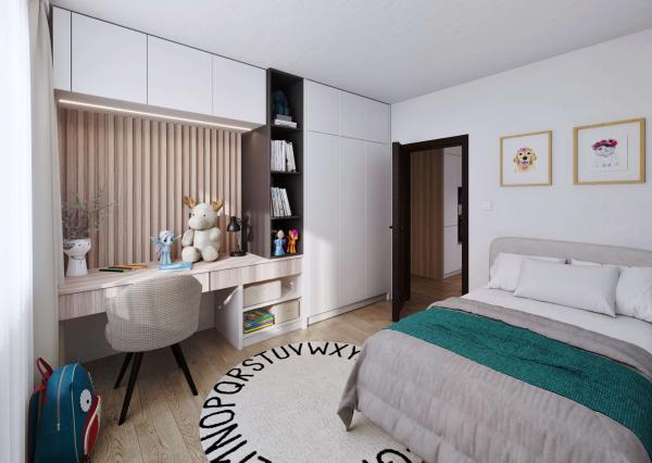 D1C - 2 izbový byt - Nové Mlynarce