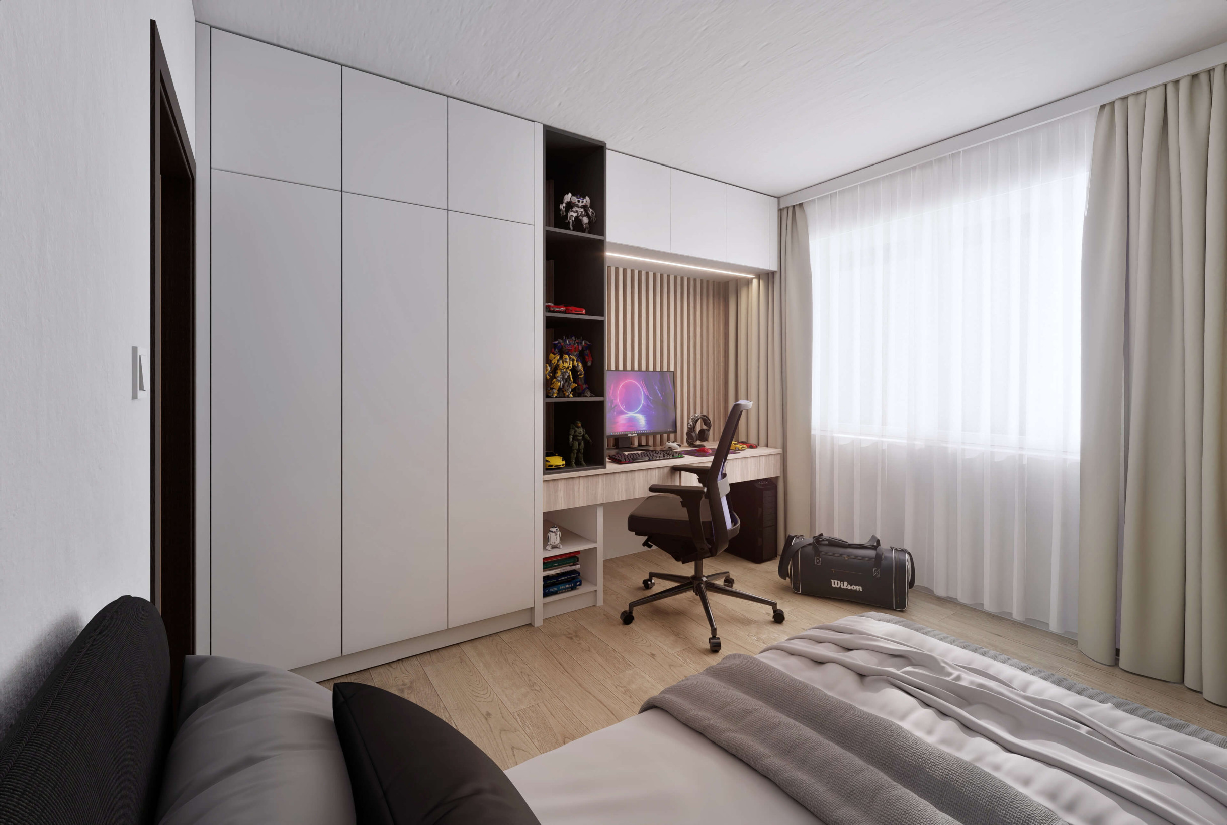 D2B - 1 izbový byt - Nové Mlynarce